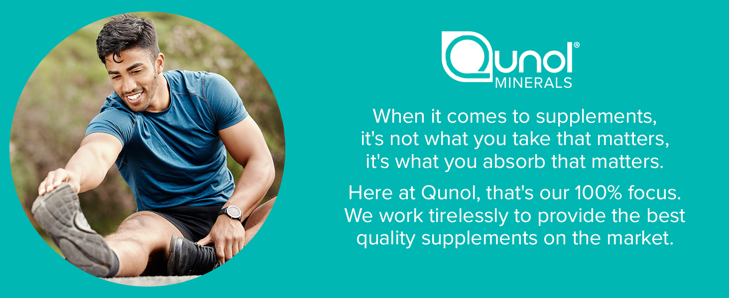 Qunol Magnesium Glycinate Tablets 300mg, 100% Chelated, Gluten-Free, 90ct