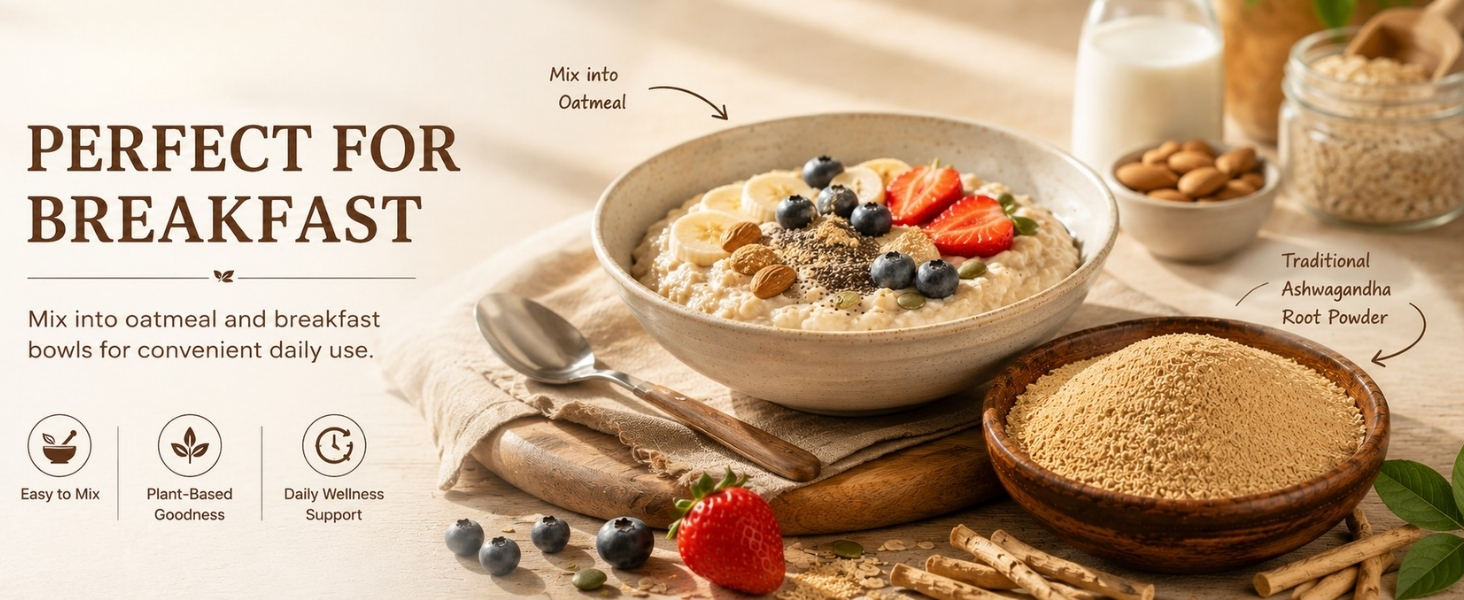 CARMEL ORGANICS Ashwagandha Root Powder 227 Grams