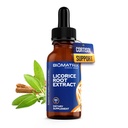 BioMatrix Licorice Root Extract (1200 gotas 2 fl. oz) Más Active Ingredient Than Competing Brands (0,87 mg Glycyrrhizin per Drop), Menos Doses Needed, Concentrated, Raise Cortisol, Energy