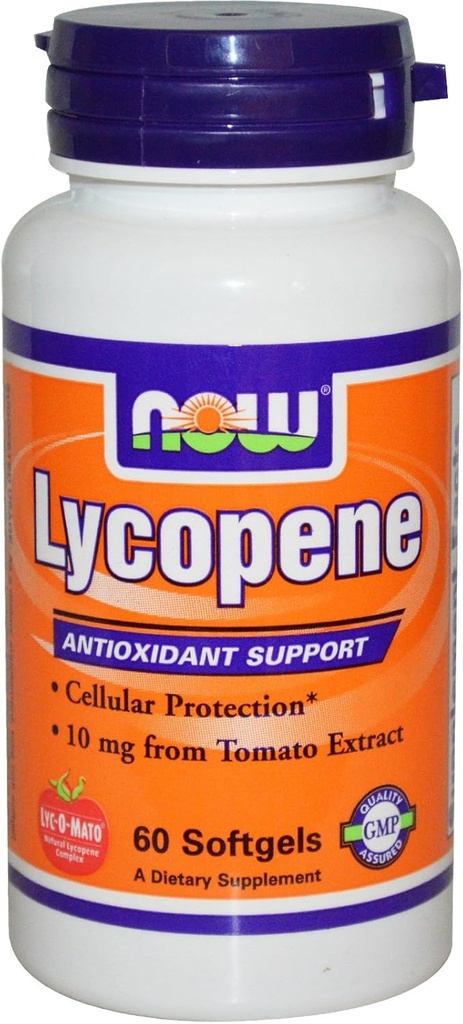 Ahora Alimentos Lycopene 10 mg - 60 Softgels