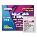 10 Oral Sleep Strips ← Quick-Dissolving 3mg Melatonin Strip  Obras más rápidas que las Gummies ← Relajar Suplementos Napping  The Ultimate Sleeping Aid for Better Rest and Eye Health