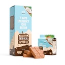 MRE Emergency Food Supply - 7-days Coconut Biscuit Bars MRE Meals Military 2024 Survival Kit - 20 años Shelf Life Camping Hiking Supplies