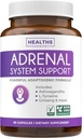 Soporte del Sistema Adrenal " Cortisol Manager (2 Mes de Suministro) Powerful Ashwagandha & L-Tyrosine Fatigue Supplement - Maintain Balanced Cortisol Levels, Health, " Stress Relief - Non-GMO - 60 cápsulas