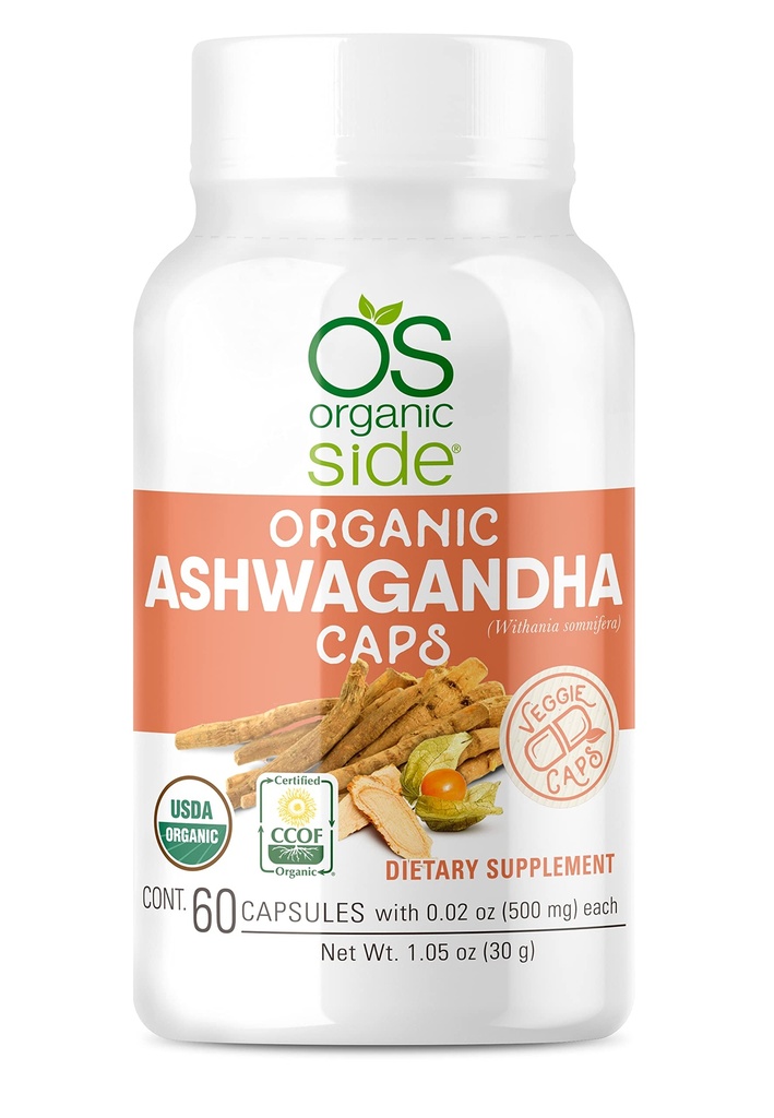 Silencio Ashwagandha ← 60 Veggie Caps ← Pure 1,000 Mg ← Fórmula para Alivio de la Estrés Natural, Mood Enhancement &amp; Wellness Support ← Vegan, Non-GMO, Gluten-Free