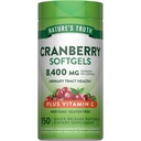 La verdad de la naturaleza Arándano con Vitamina C Softgels Silencio 8400mg Silencio 150 Píldoras Silencio Urinary Tract Health Support ← Non-GMO &amp; Gluten Free Supplement