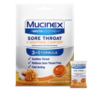 Mucinex Instasoothe Sore Throat Relief Drops, Sore Throat Lozenges, Sore Throat Medicine with Hexylresorcinol, Cough Drops Alternative, Honey &amp; Echinacea Flavor, 40 ct