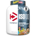 Dymatize x Fruity Pebbles ISO100 Whey Protein Powder Isolate, 25g de Protein, 5.5g BCAAs, 120 Cal., Gluten Free, 1g Fat, 1g Sugar, 2g Carb (75 Servings)