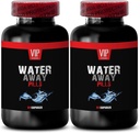Alivio de Bloating y Reducción de Belly - Píldoras diuréticas del agua - Píldoras de desintoxicación natural - Píldoras de agua para piernas y pies hinchados - Diuréticos naturales para la retención de agua - Píldoras diuréticas - 2B 120Capsules