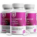 Puro NAD Resveratrol y TMG, 2000mg, 3 en 1 Advanced Formula, Immune & Energy Support, Skin &amp; Global Health, 60 cápsulas