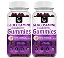 Glucosamine Chondroitin Gummies with MSM & Elderberry Extra Strength - Flexibility Support, Antioxidant Immune Support Supplement for Adults, Men &amp; Women - 60 Chondroitin Gummies (2 Pack)