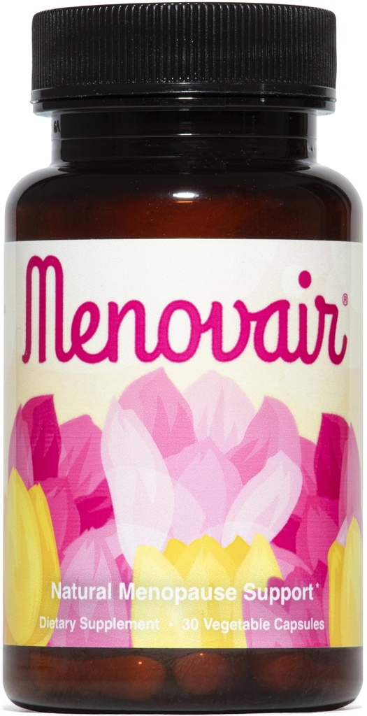 Suplemento de apoyo a la menopausia natural - No GMO, Vegano, Libre de gluten