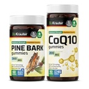BIO KRAUTER Pine Bark 60 Gummies &amp; CoQ10 90 Gummies
