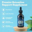 Rejuvica Health Hydrocin - Advanced Diuretic Water Retention Support Supplement - Liquid Delivery for Better Absorption - Dandelion, Uva Ursi, Juniper Berry, Celery Seed, Green Tea &amp; More!