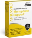 Apoyo a la menopausia, Alivio de la menopausia para las mujeres, Reducir Flashes calientes, Sudaderas nocturnas " Sudaderas de humor, Máximo equilibrio hormonal de fuerza, 28ct