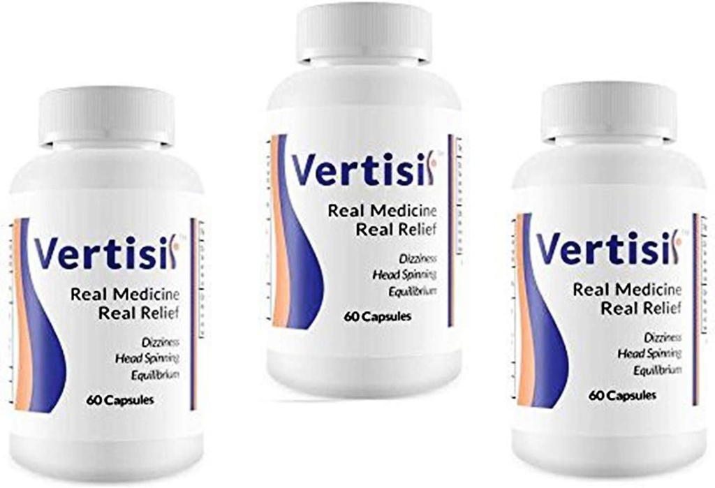 Erradicar el vértigo con Vertisil Garantizado (3 Botellas) por Salud Científica por Salud Científica