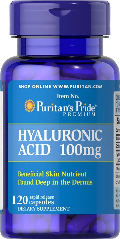 Pride de Puritan Ácido Hialurónico 100 mg cápsulas, 120 conde