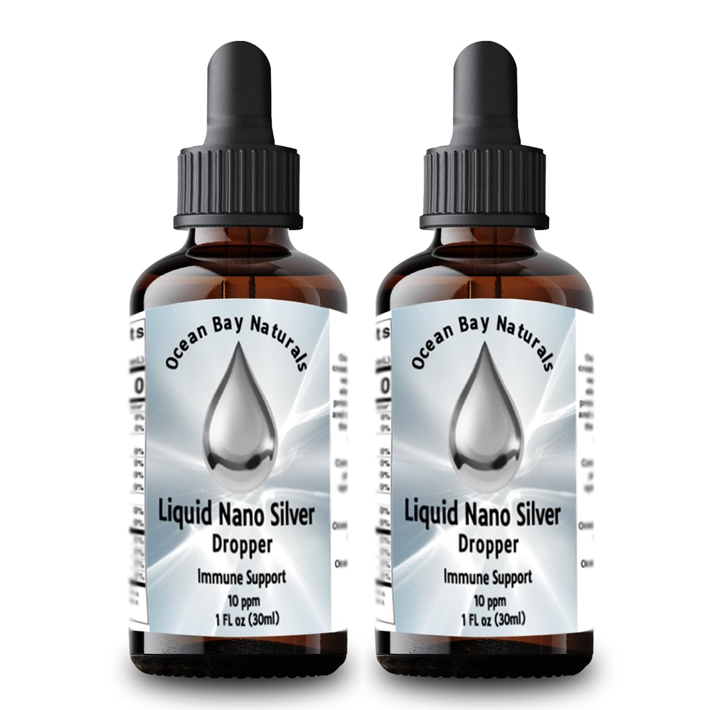Liquid Nano Silver ← Más Absorbable Than Colloidal Silver