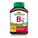 Jamieson Vitamina B12 (Cobalamin) 1200mcg, Timed Release, 80 tabletas