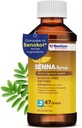 GenCare - Senna Syrup Liquid Laxative (8 Fl Oz Bottle) All Natural Vegetable Sennosides Active Ingredient TEN Easy to Swallow Constipation Relief for Adults and Kids 12 and Older TEN Best Value Size
