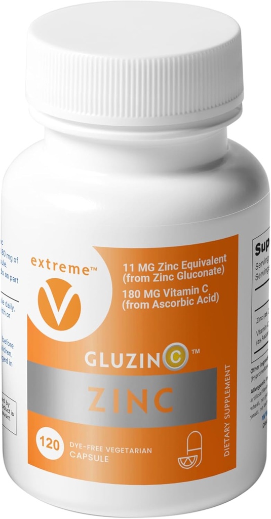 Zinc MG11+VC Fórmula inmune ← Zinc Gluconate 11mg + Vitamina C 180mg  120