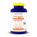 100% All-Natural Sunflower Lecithin Capsules,1600mg Lecithin Suplemento para Hombres y Mujeres, 120 Conde Softgel Capsules. ¡Genial para soporte de lactancia! Cold Pressed, Vegan " Non-GMO