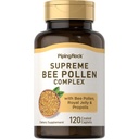 Piping Rock Bee Pollen with Royal Jelly and Propolis ← 120 Caplets ← Complex Supplement for Women and Men ← Non-GMO, Gluten Free