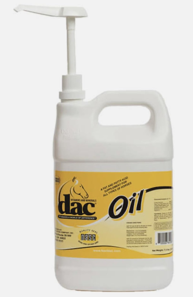 Aceite de Dac con bomba