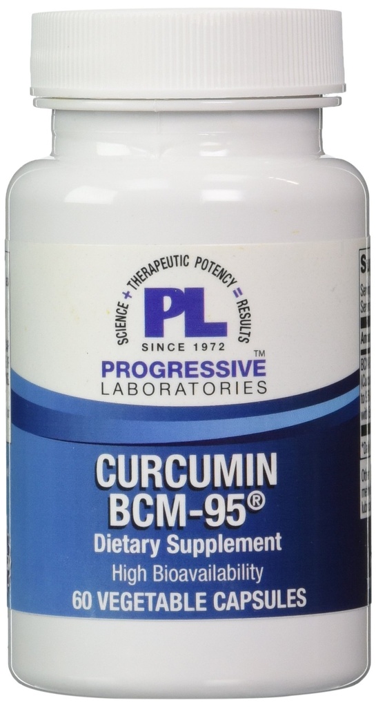 Laboratorios progresivos - Curcumin BCM-95 60 vcaps [Salud y Belleza]