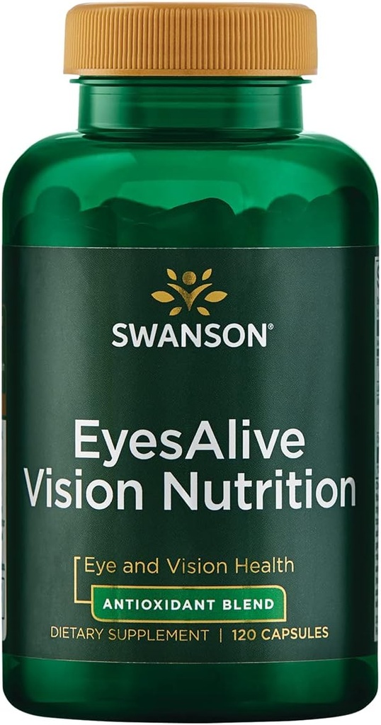 Visión Swanson EYESALIVE Nutrición 120 CAPS