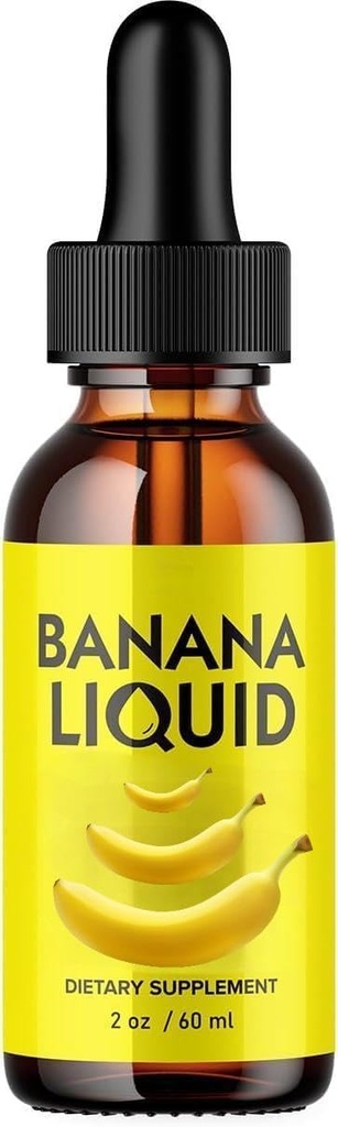 Banana Suplemento líquido Original 60ml Banana Extracto líquido para mujeres Gut Health 1 Pack