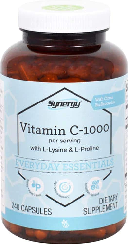 Complejo Vitacost L-Lysine &amp; L-Proline - 240 cápsulas
