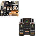 XIKEZAN Regalos para hombres w / kit de barba y conjunto de champú y acondicionador de barba