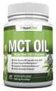 MCT Oil - 3000mg Por Serving - 180 Softgels - Hecho de Cocos 100% orgánicos - No GMO, Frío Presionado, Paleo Friendly Capsules - Excelente para Focus &amp; Gut Health