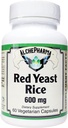 Rice de levadura roja (Organic y Citrinin Gratis), 600mg (60 Vcaps)