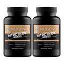 Nugenix Nitric Oxide Booster Suplemento - Nitric Oxide Flow, L-Arginine, L-Citrulline, Pine Bark Extract - Vasodilator - 200 Count