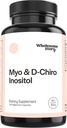 Wholesome Story Myo-Inositol " D-Chiro Inositol Supplement for Women TEN Fertility Supplements for Hormonal Balance " Ovarian Health Support TEN Myoinositol TEN Ideal 40:1 Ratio ANTE 30 Servings