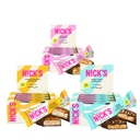 Nick's Sampler Pack Sueco Protein Bares, Keto Friendly Snack Bares, No Añadido Sugar, 5g Collagen, Low Carb Protein Bar, Low Sugar Meal Replacement Bar, Keto Snacks, 36-Count