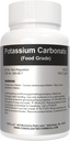 Carbonato de potasio 1kg (2.2lb) Grado de alimentos de alta pureza