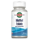 KAL Methyl Folate 400 mcg, 5-MTHF Active Form, 90 Tablets