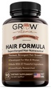 cultivar vitamina All in One Hair Formula for Hombres &amp; Mujeres - Advanced Hair Formula Incluye Biotina, Saw Palmetto, DHT Blocker & Trace Minerals - Hair Supplement for Hair, Skin & Nails - 90 cápsulas