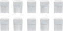 para Siemens/Signia 2.0 Mini receptor Wax Guards Filtros Ayuda auditiva Accesorios Cerumen Stop Cleaning Tool Reemplazamientos #10966257 10-Pack/80 Filtros (Sony C10 &amp; E10 Compatible)