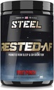 Suplementos de acero Restablecido-AF I Ayuda de sueño profundo y recuperación muscular Polvo con GABA &amp; Valerian Root Extracto TEN Stress Relief and Cognitive Support latitud 30 Servings (Fruit Punch)