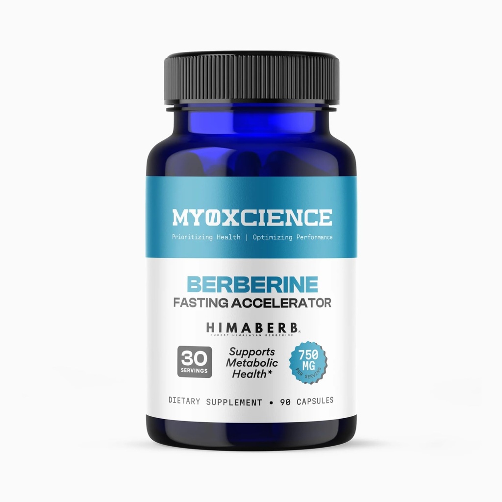 MYOXCIENCE Berberine Fasting Accelerator  Himaberb Berberine HCL with ALA (Alpha Lipoic Acid) and Biotin (90 Capsules)