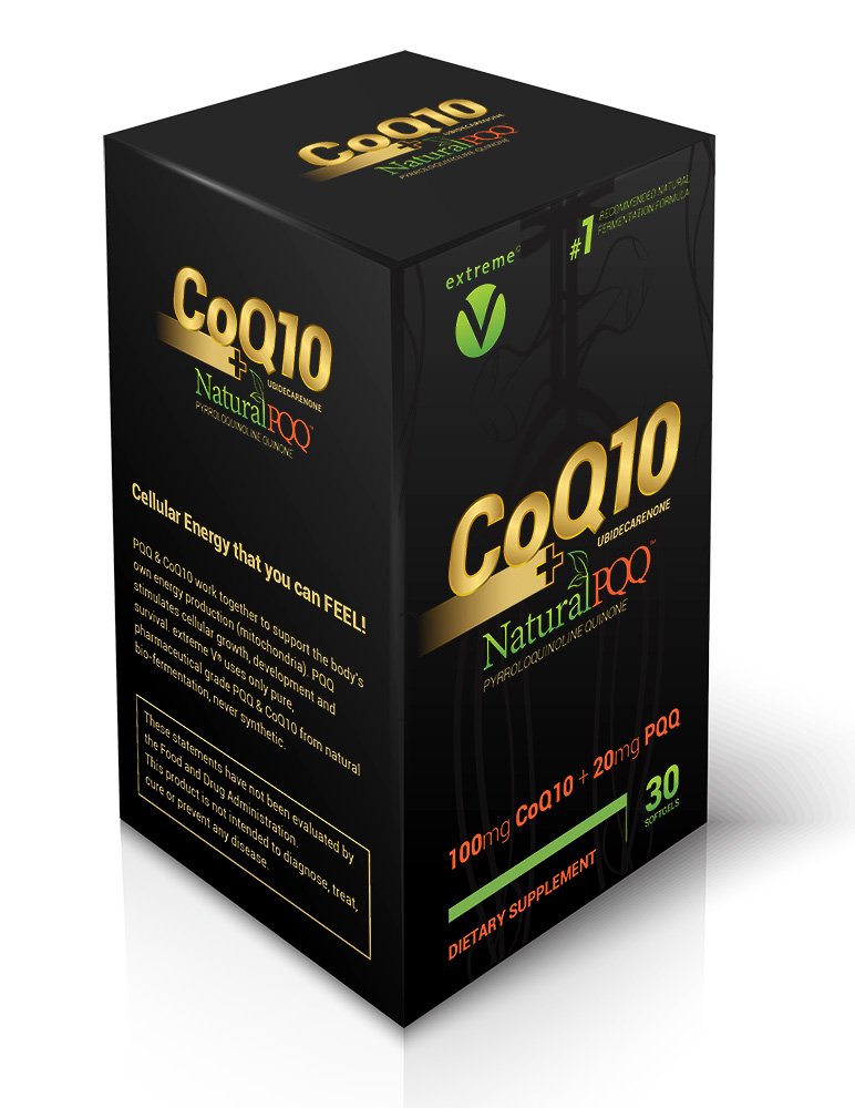 CoQ10 QQ - CoQ10 con PQQ natural - Softgeles vegetarianos