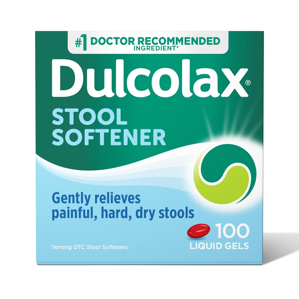 Docusate Sodium 100 mg, 100 Condes