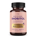 QSTA Myo-Inositol &amp; D-Chiro Inositol Suplemento para Mujeres 4100mg (40:1 Ratio) – 9-en-1 Hormonal &amp; Metabólico Soporte con Folate, Vitamina B6, B12, D3, Zinc &amp; Chromium