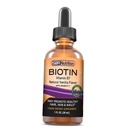 SBR Nutrition Biotin Liquid Drops, 5000mcg por Serving (60) 1.0Fl.oz (30ml) Vanilla