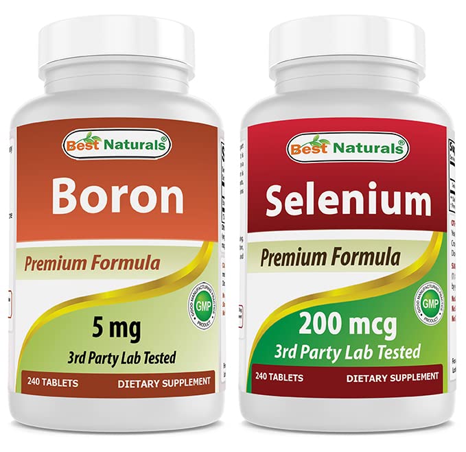Boron 5 mg &amp; Selenium 200 mcg