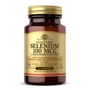 Solgar Yeast-Free Selenium 100 mcg - 100 Tablets - Supports Antioxidant &amp; Immune System Health - Non-GMO, Gluten Free, Dairy Free, Kosher - 100 Servings