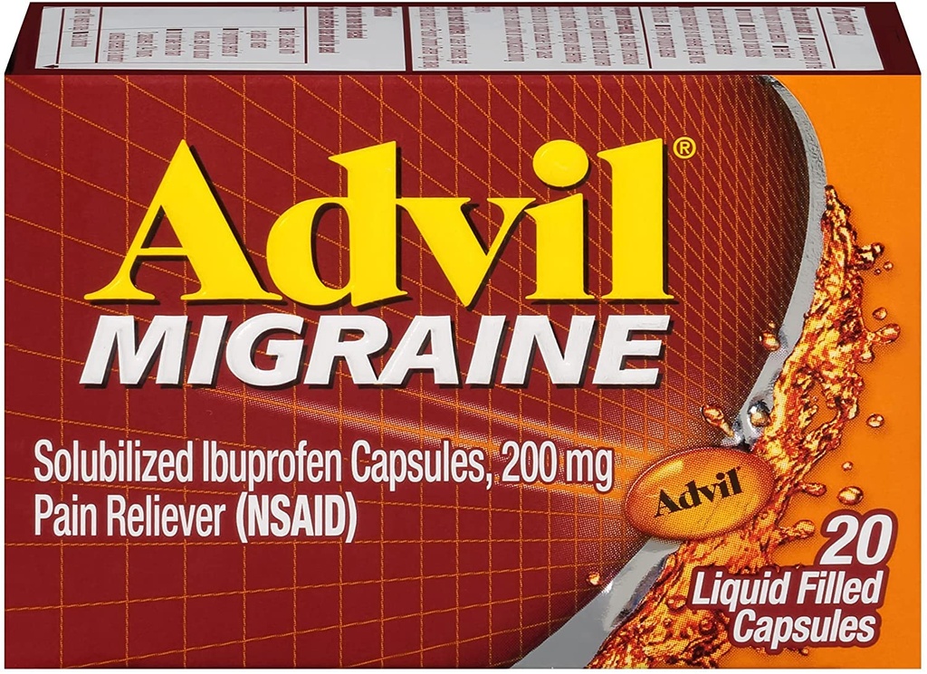 Advil 200 mg cápsulas llenas de líquido 20 ea